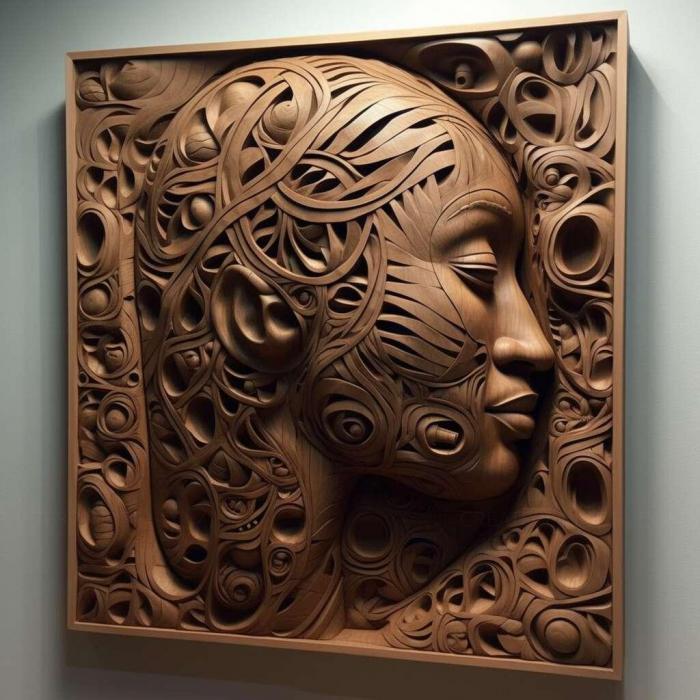 نموذج ثلاثي الأبعاد لآلة CNC 3D Art 